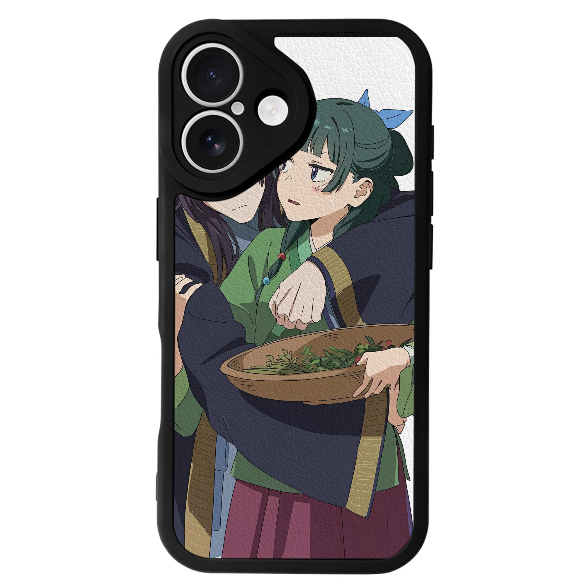 薬屋のひとりごと The Apothecary Diaries 【iPhone 16シリーズ対応】シリコンスマホケース（レザー調） 材質：シリコン